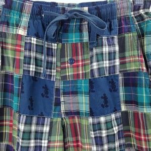 🌺 Disney Mickey Mouse Patchwork Lounge Pants XS